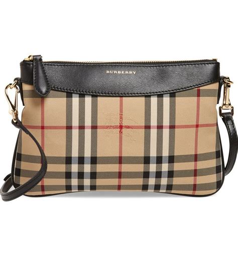 burberry peyton clutch crossbody handbag|BURBERRY Horseferry Check Peyton Crossbody Clutch Bag.